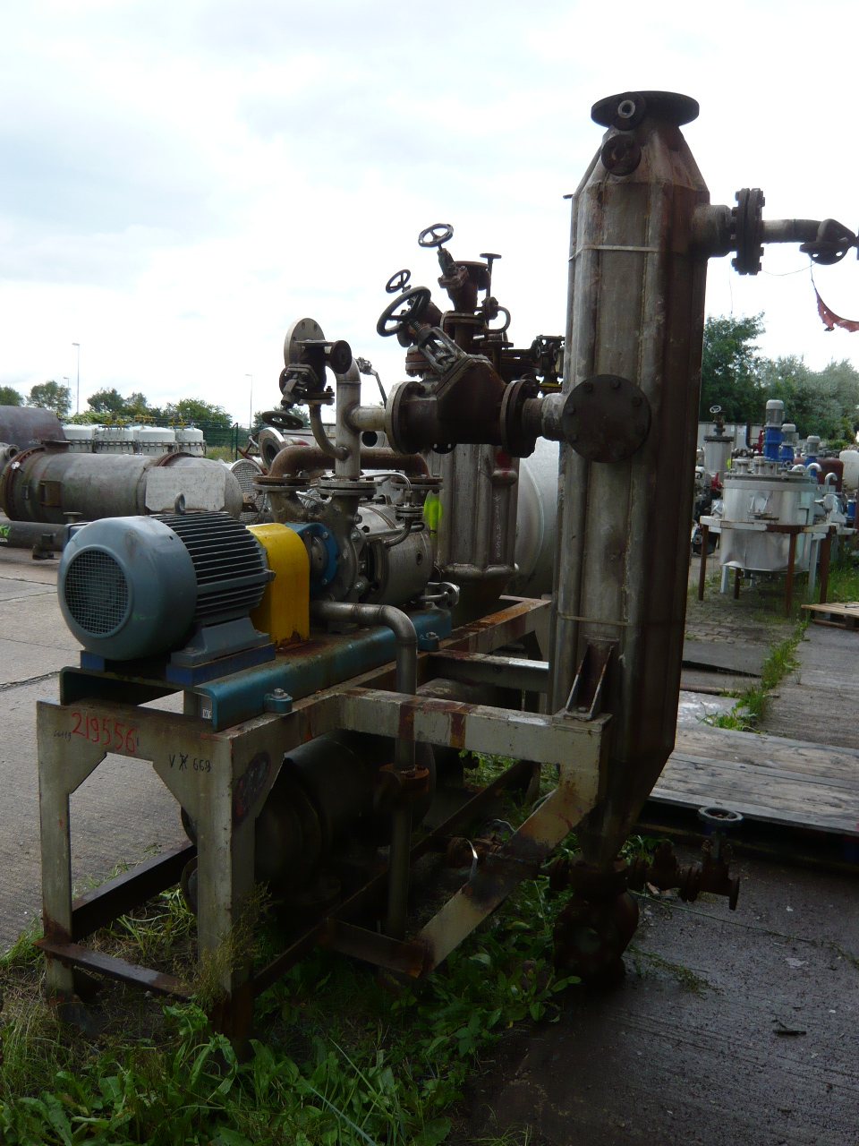   Pump-Vacuum 580 m3/h (341.4 CFM) Stainless Steel 316 For Sale - IPP# 219556