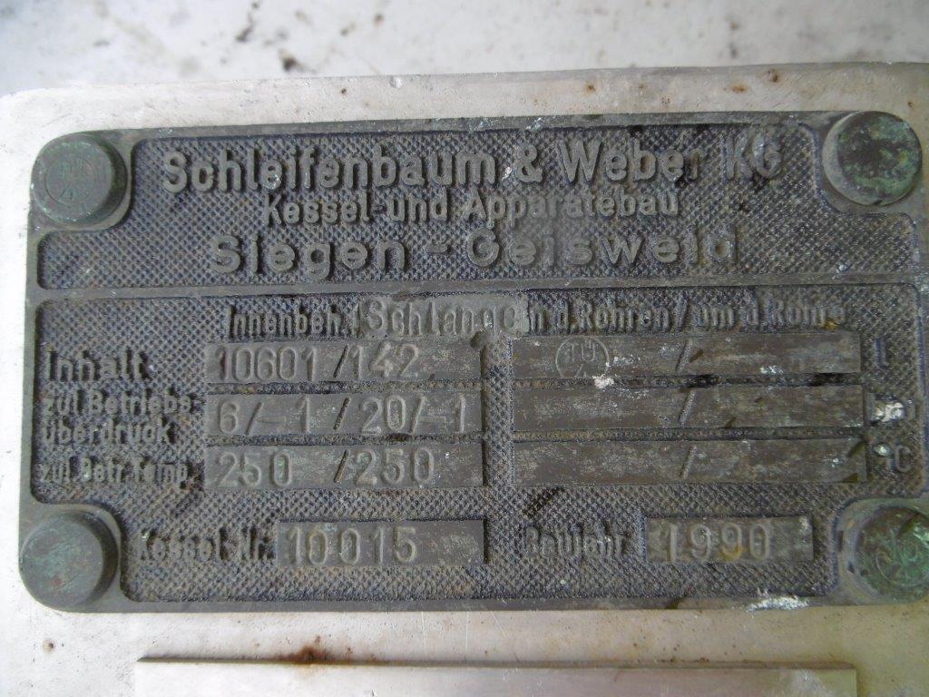 Stainless Steel 316Ti Schleifenbaum & Weber KG Tank - IPP# 219587