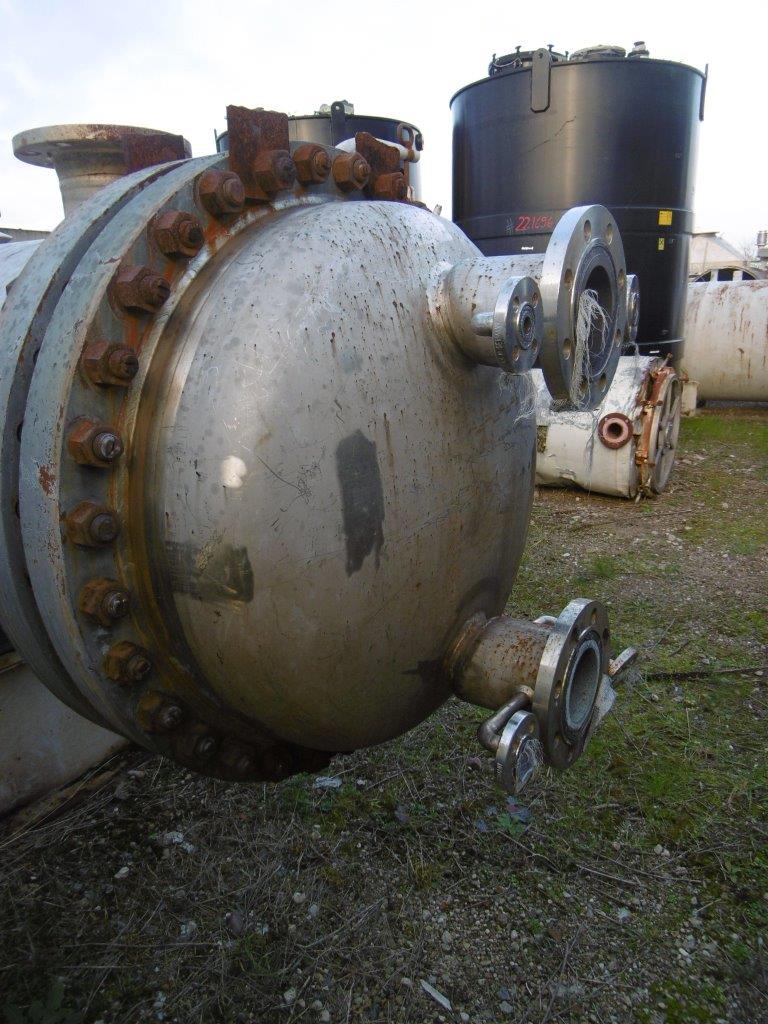  Shell and Tube Heat Exchanger 153 m² (1,650 ft²) Stainless Steel 316 For Sale - IPP# 219500