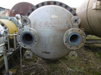  Shell and Tube Heat Exchanger 153 m² (1,650 ft²) Stainless Steel 316 For Sale - IPP# 219501