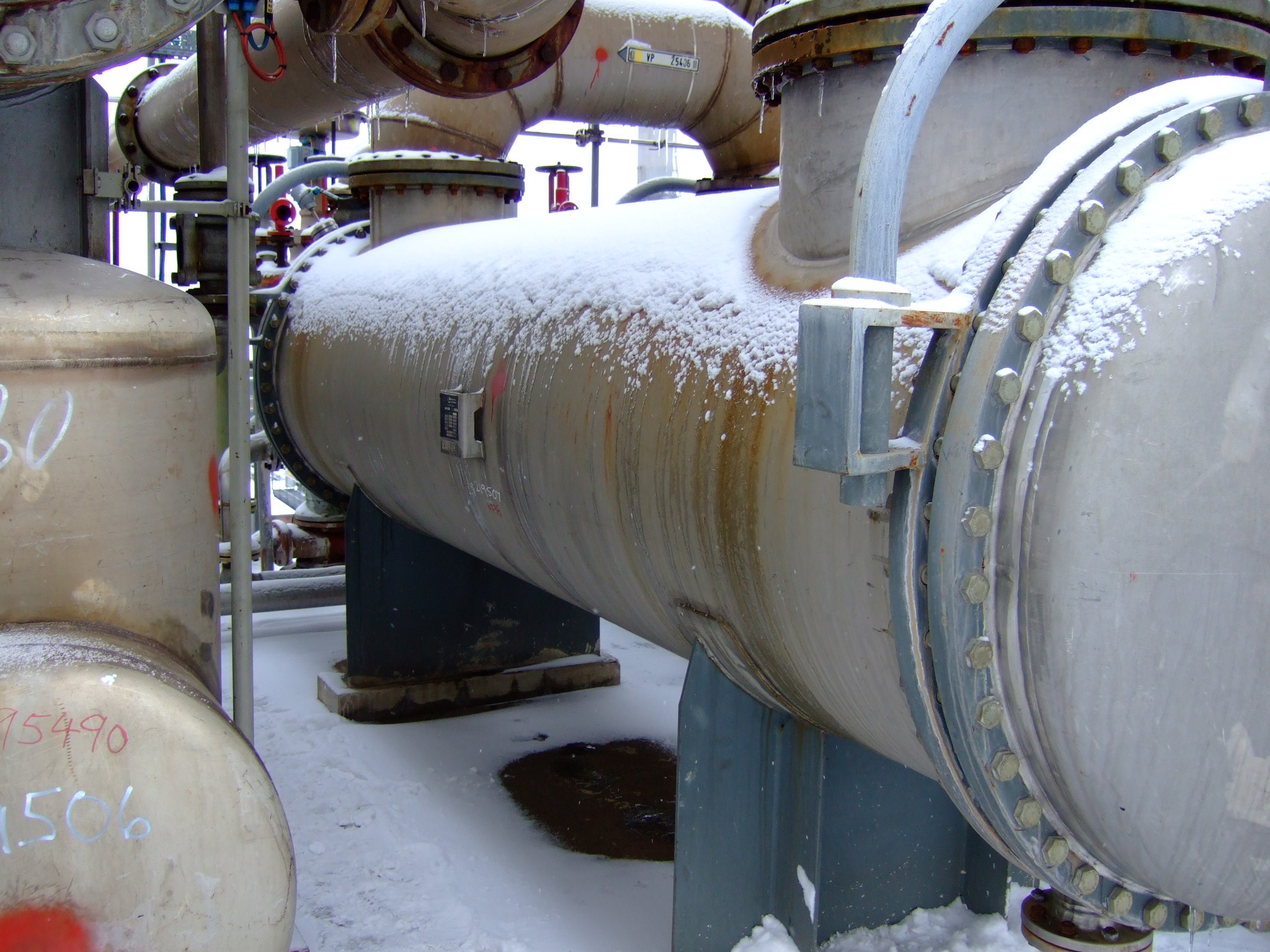  Shell and Tube Heat Exchanger 180 m² (1,950 ft²) Stainless Steel 316 For Sale - IPP# 219507