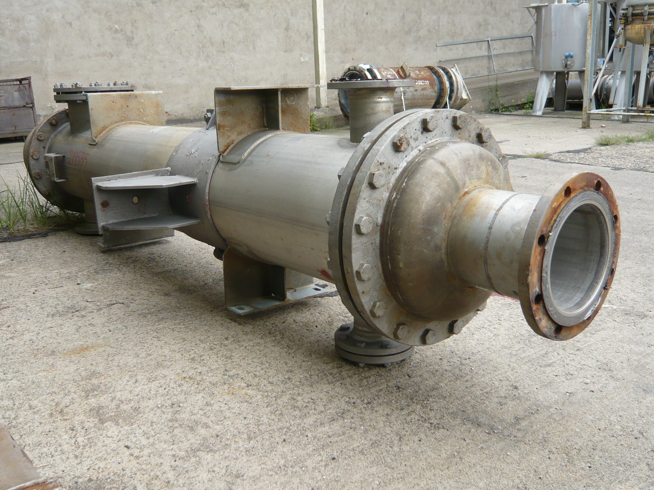  Shell and Tube Heat Exchanger 17 m² (183 ft²) Stainless Steel Austenitic For Sale - IPP# 219535