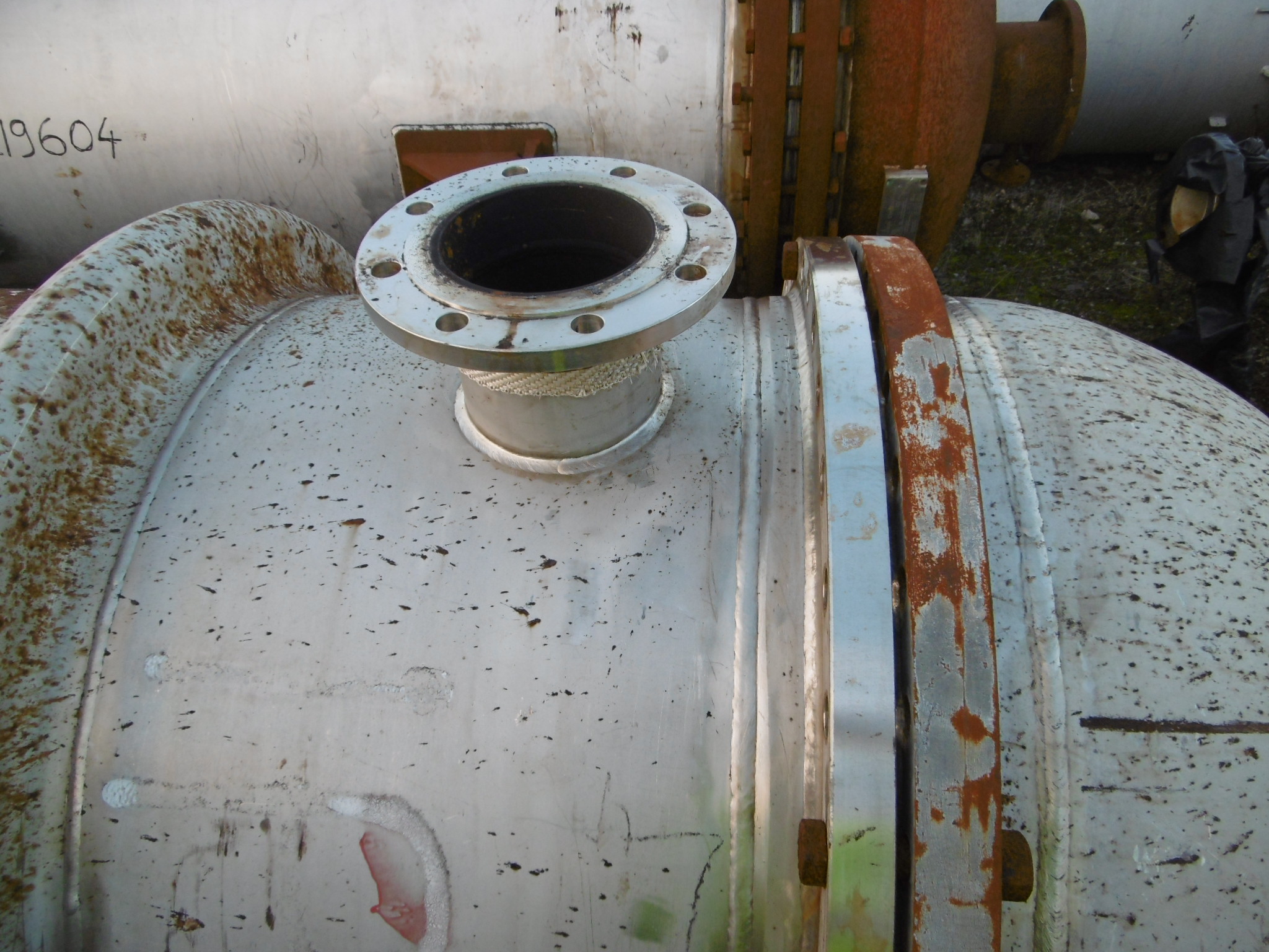  Shell and Tube Heat Exchanger 120 m² (1,300 ft²) Stainless Steel 316 For Sale - IPP# 219606