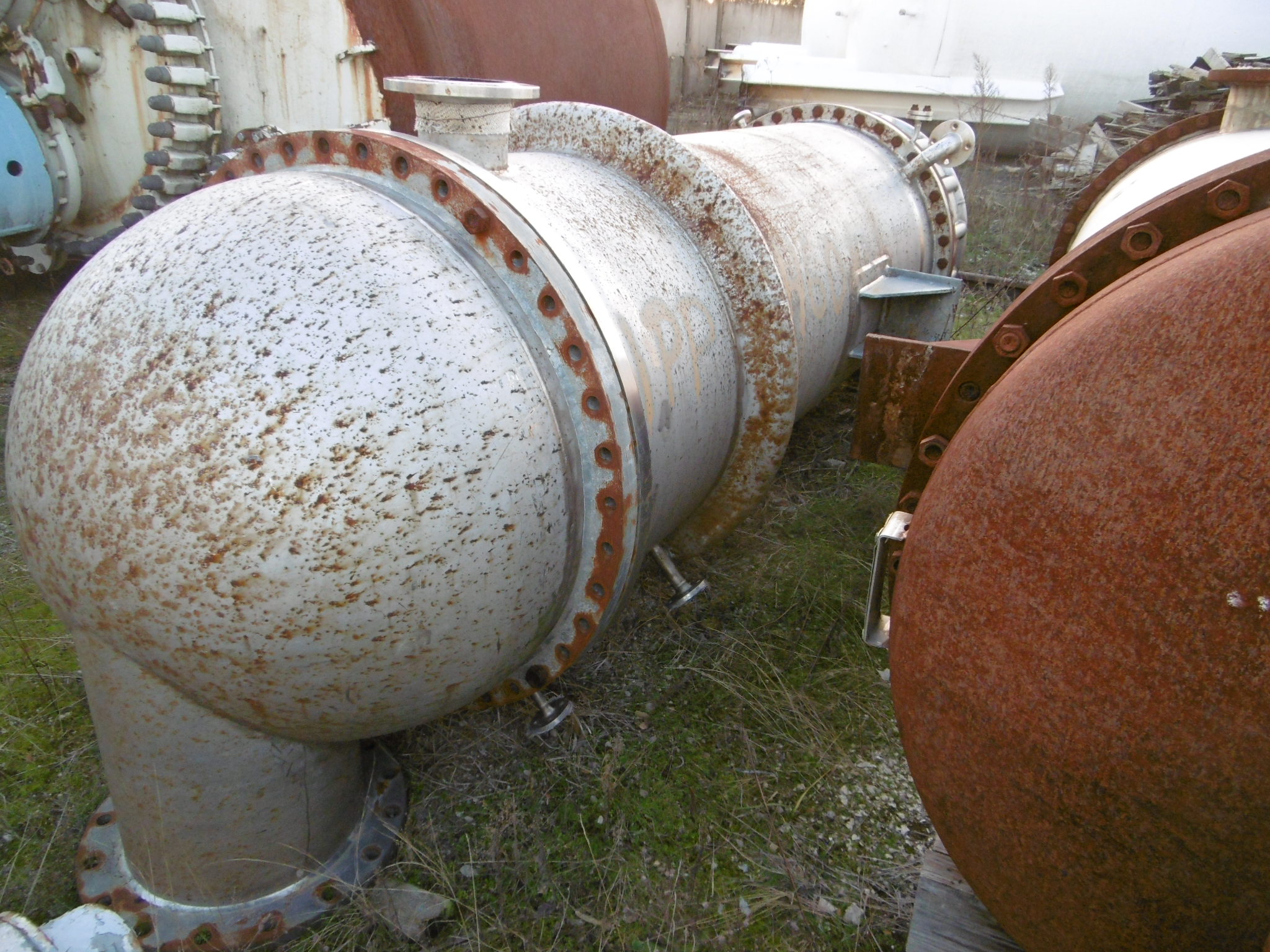  Shell and Tube Heat Exchanger 120 m² (1,300 ft²) Stainless Steel 316 For Sale - IPP# 219606