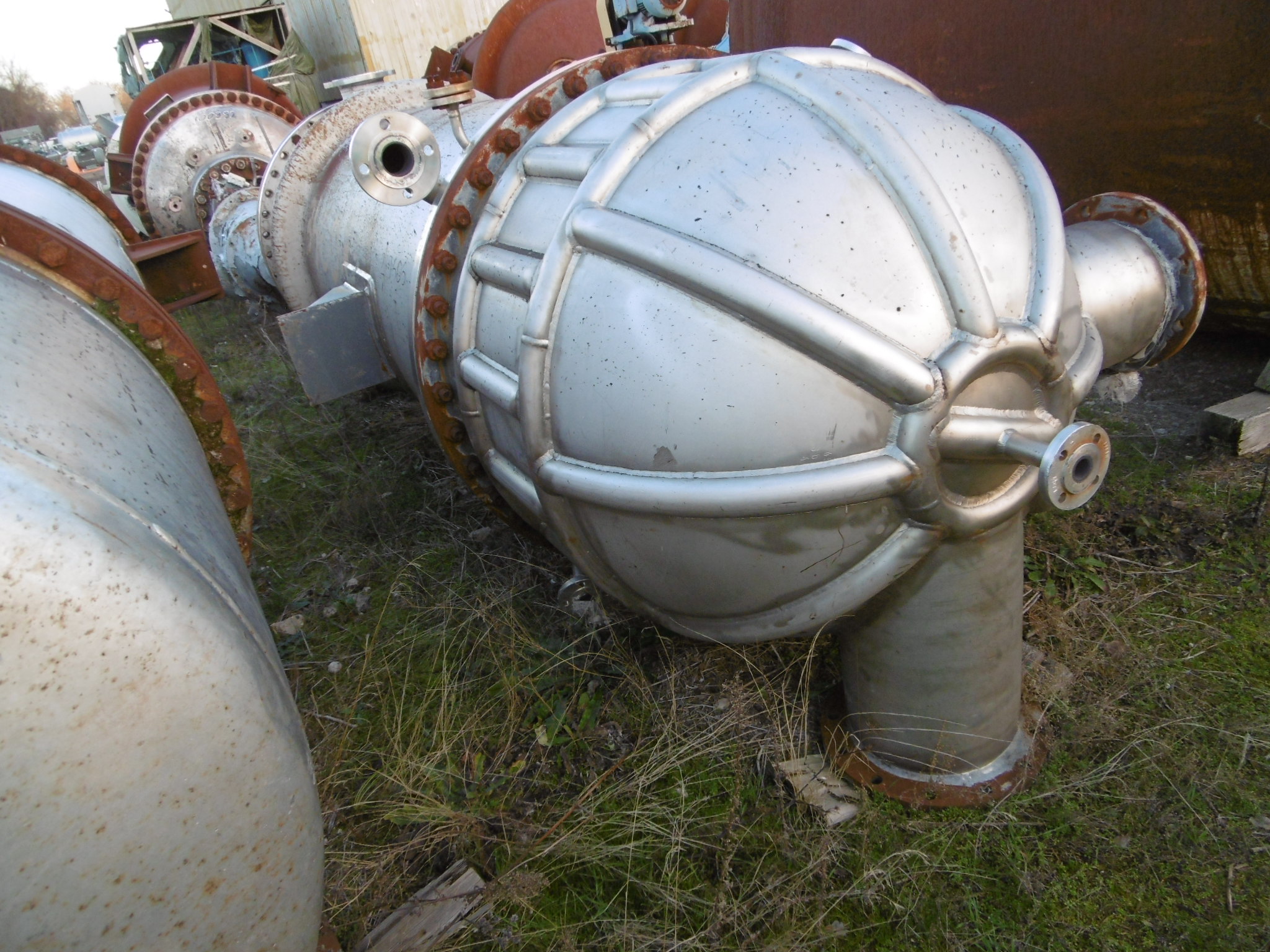  Shell and Tube Heat Exchanger 120 m² (1,300 ft²) Stainless Steel 316 For Sale - IPP# 219606