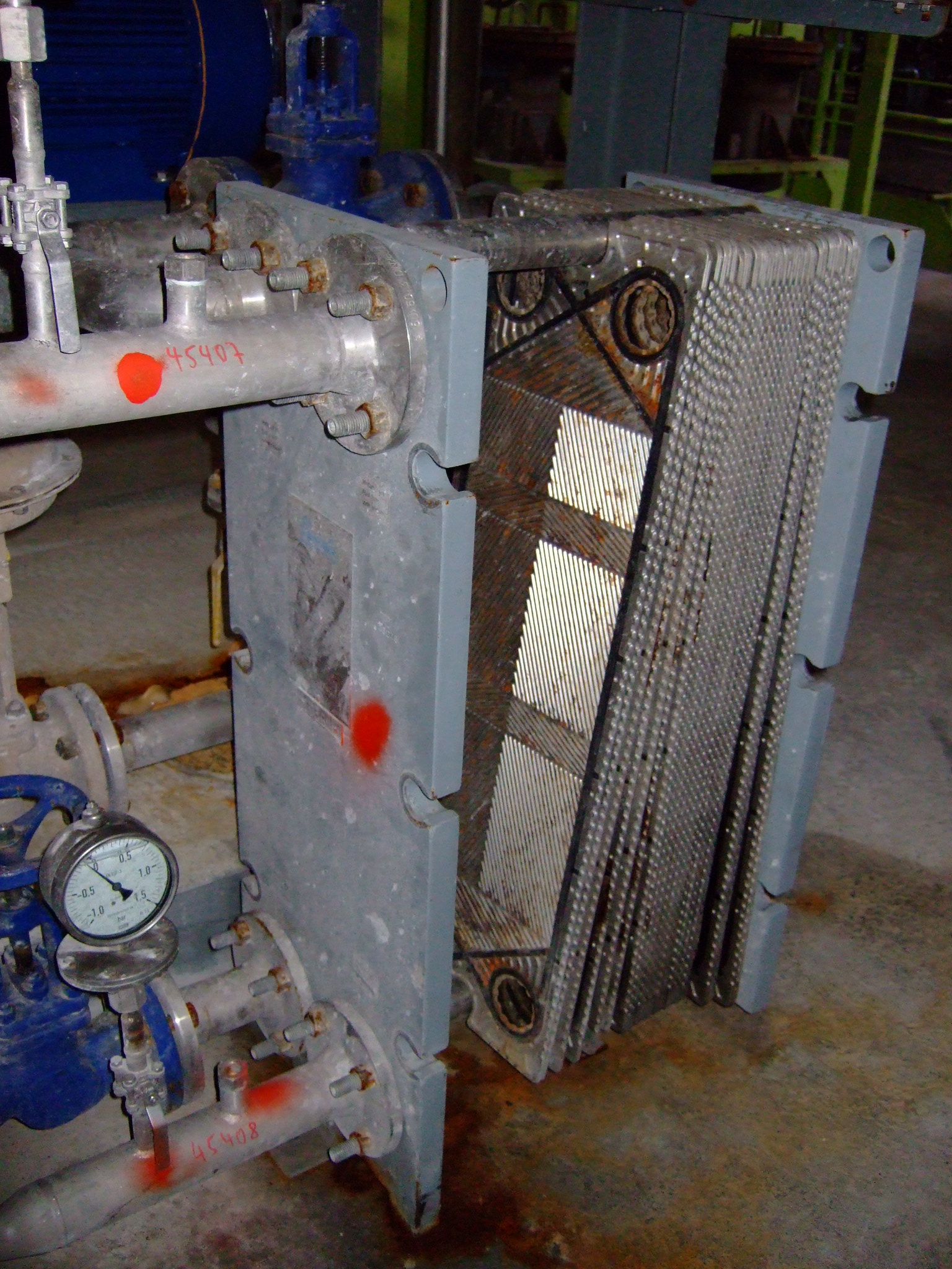  Stainless Steel Other Plate and Frame Heat Exchanger 4.5 m² (48.4 ft²) For Sale - IPP# 219740