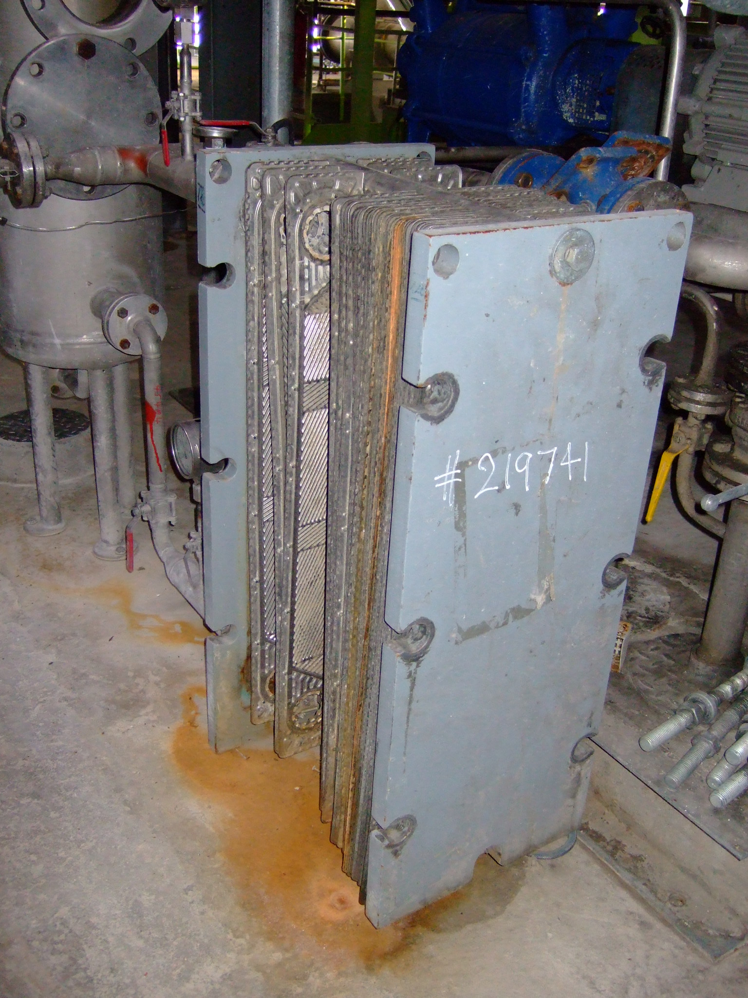  Stainless Steel Other Plate and Frame Heat Exchanger 4.5 m² (48.4 ft²) For Sale - IPP# 219741