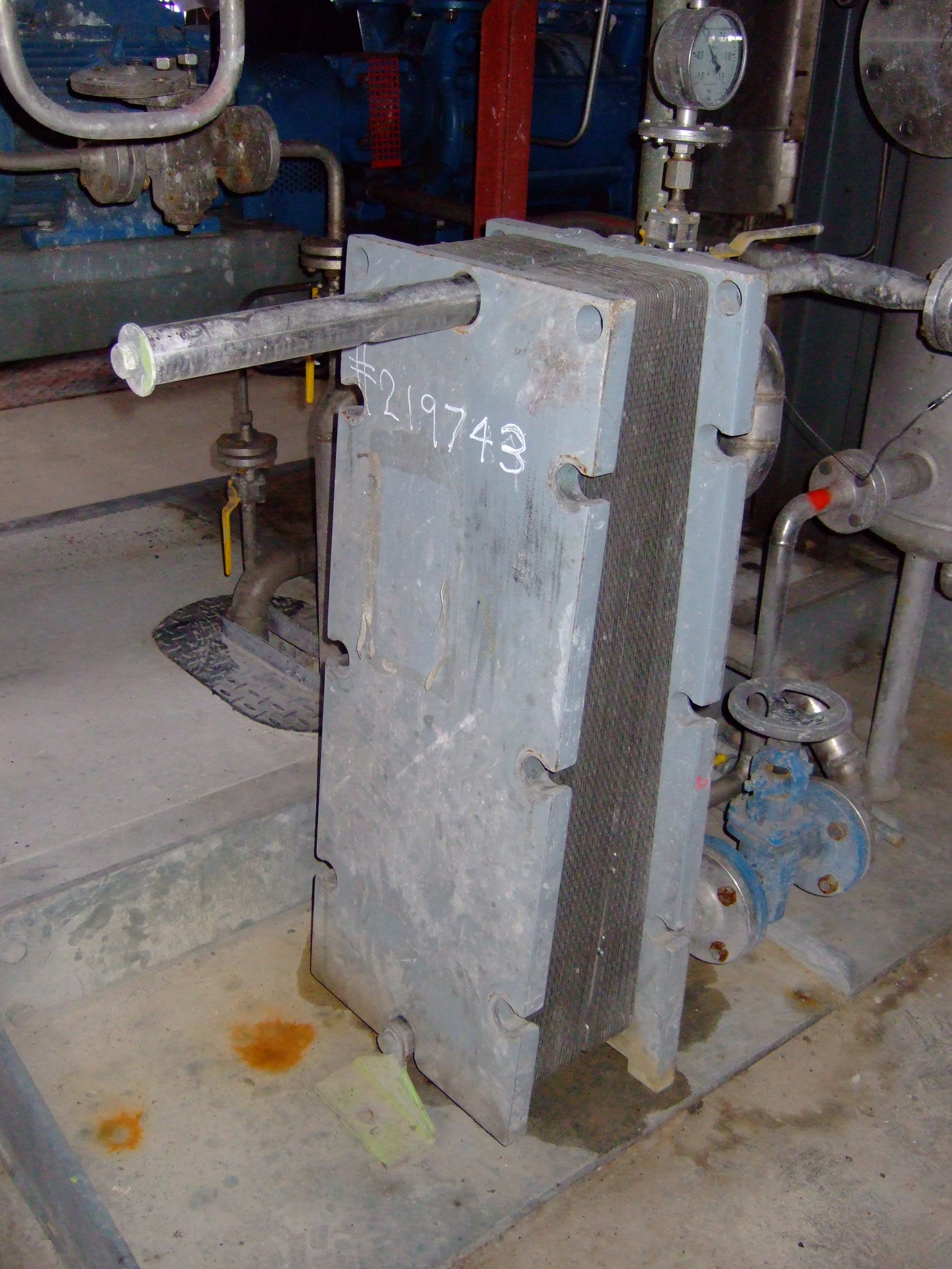  Stainless Steel Other Plate and Frame Heat Exchanger 4.5 m² (48.4 ft²) For Sale - IPP# 219743
