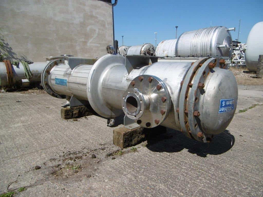  Shell and Tube Heat Exchanger 32 m² (344.4 ft²) Stainless Steel Austenitic For Sale - IPP# 219711