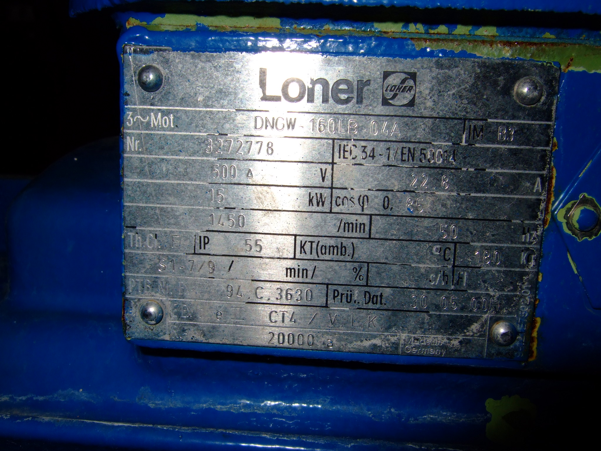   Pump-Vacuum 11,000 m3/h (6,450 CFM) Stainless Steel 316 For Sale - IPP# 219733