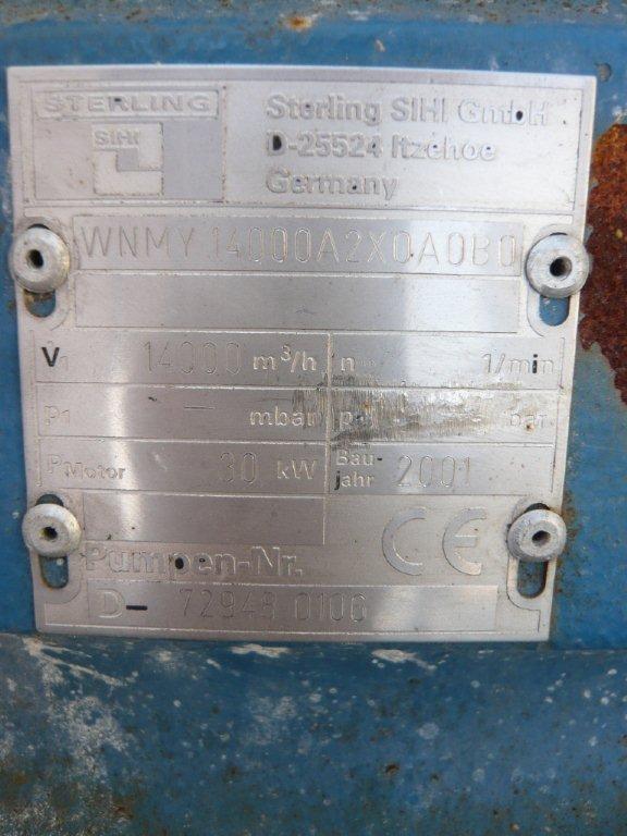  Stainless Steel Other  Pump-Vacuum 11,000 m3/h (6,474 CFM) For Sale - IPP# 219735