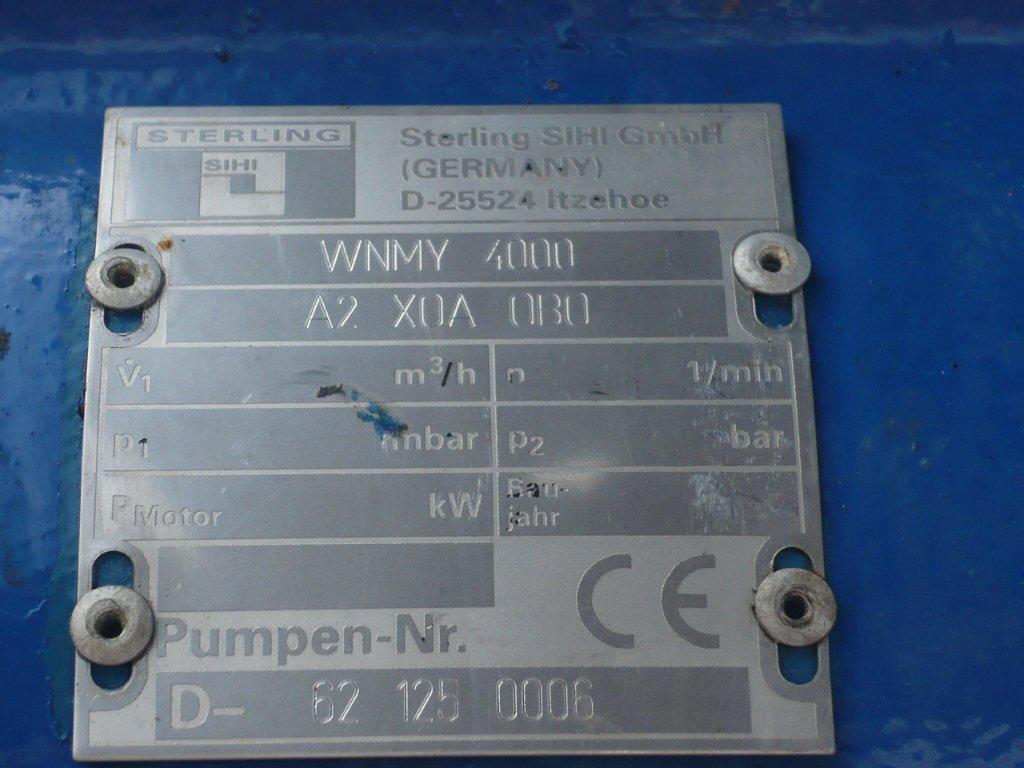   Pump-Vacuum 350 m3/h (206 CFM) Stainless Steel 316 For Sale - IPP# 219736