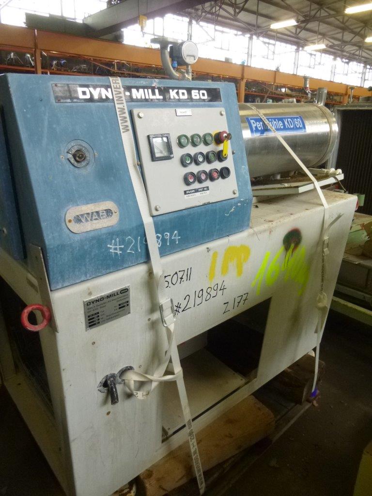  Stainless Steel Austenitic Shot And Sand Mill 0.06 m3 (2.1 ft3) For Sale - IPP# 219894