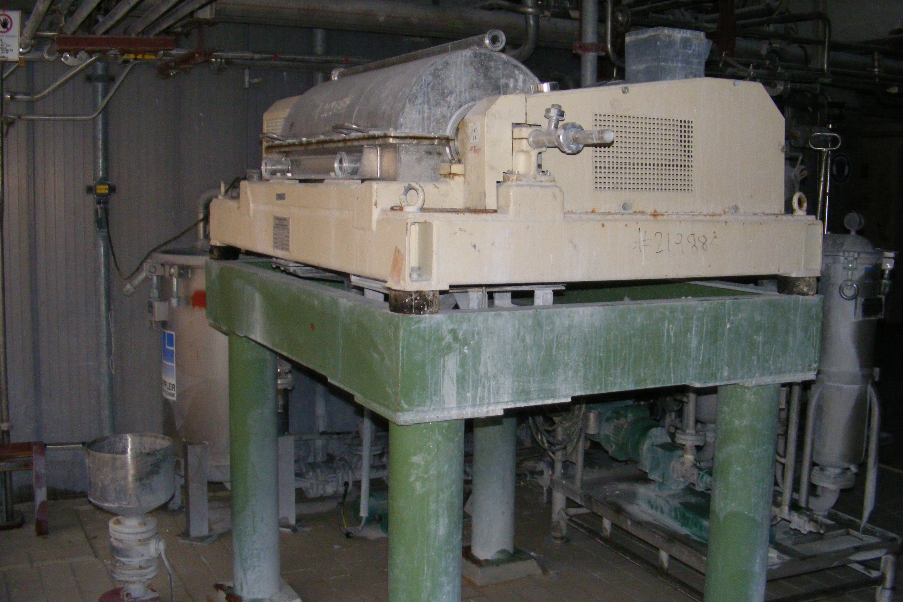   Centrifuge-Solid Bowl-Decanter 11 kW (14.8 HP) Stainless Steel Other For Sale - IPP# 219895