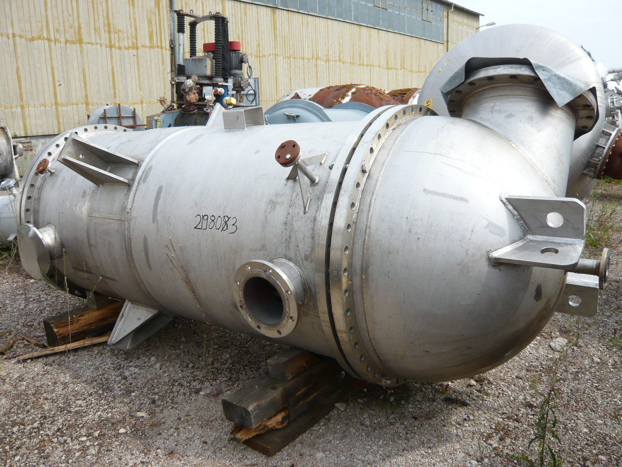  Shell and Tube Heat Exchanger 183 m² (1,950 ft²) Stainless Steel Other For Sale - IPP# 219803