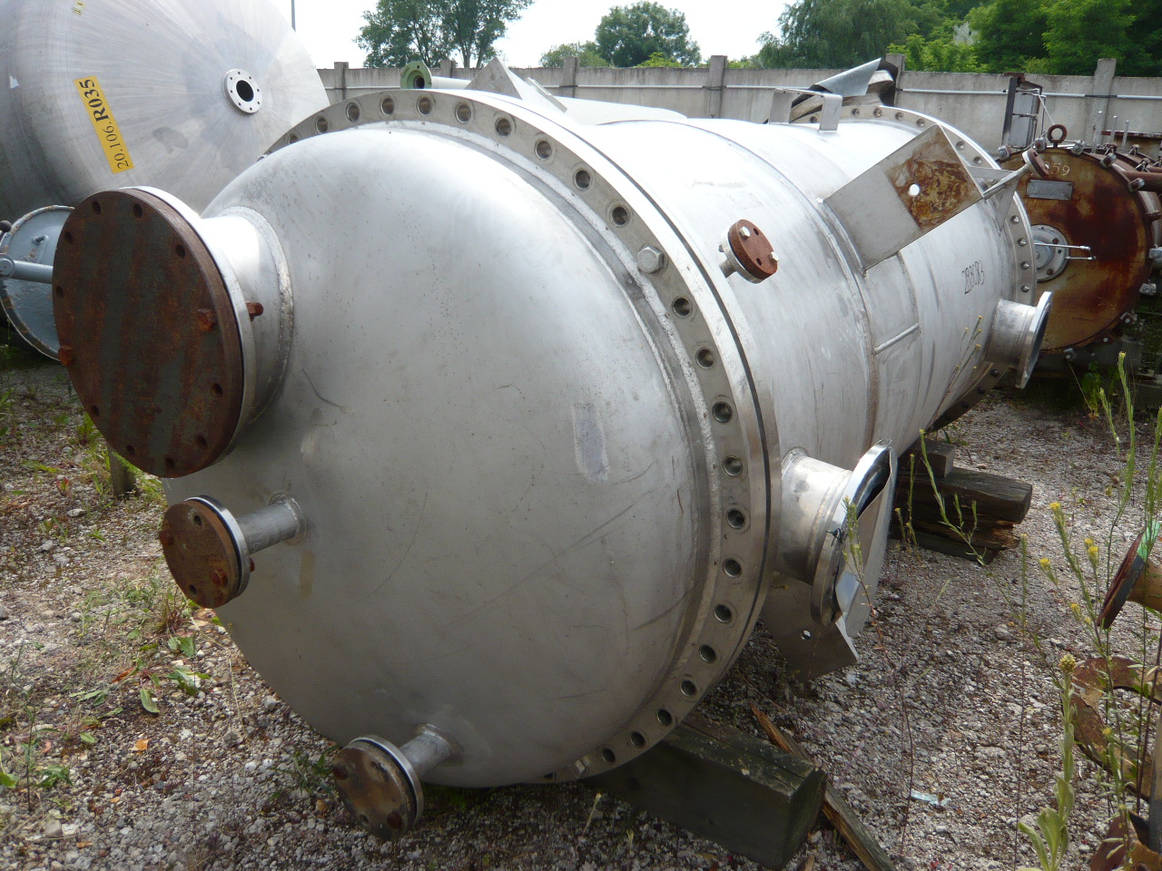  Shell and Tube Heat Exchanger 183 m² (1,950 ft²) Stainless Steel Other For Sale - IPP# 219803