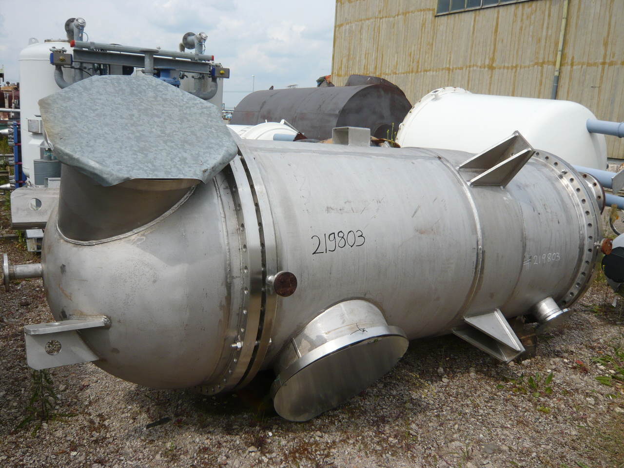  Shell and Tube Heat Exchanger 183 m² (1,950 ft²) Stainless Steel Other For Sale - IPP# 219803
