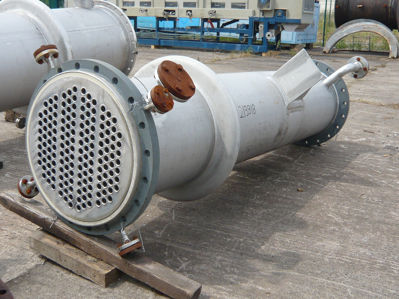  Shell and Tube Heat Exchanger 32 m² (344.4 ft²) Stainless Steel Austenitic For Sale - IPP# 219818