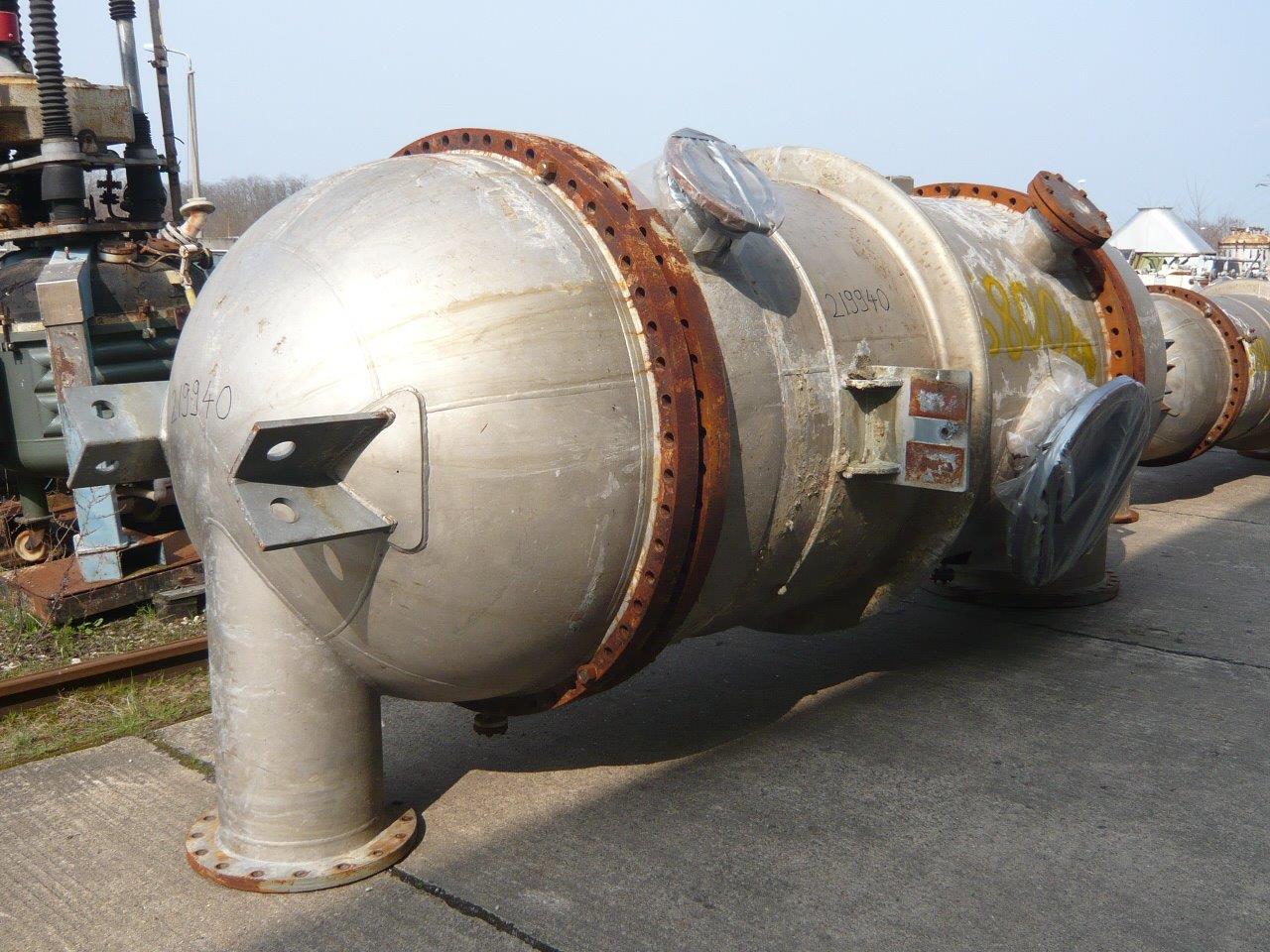 Stainless Steel 321 Thies Kg Coesfeld Gmbh Shell and Tube Heat Exchanger - IPP# 219940