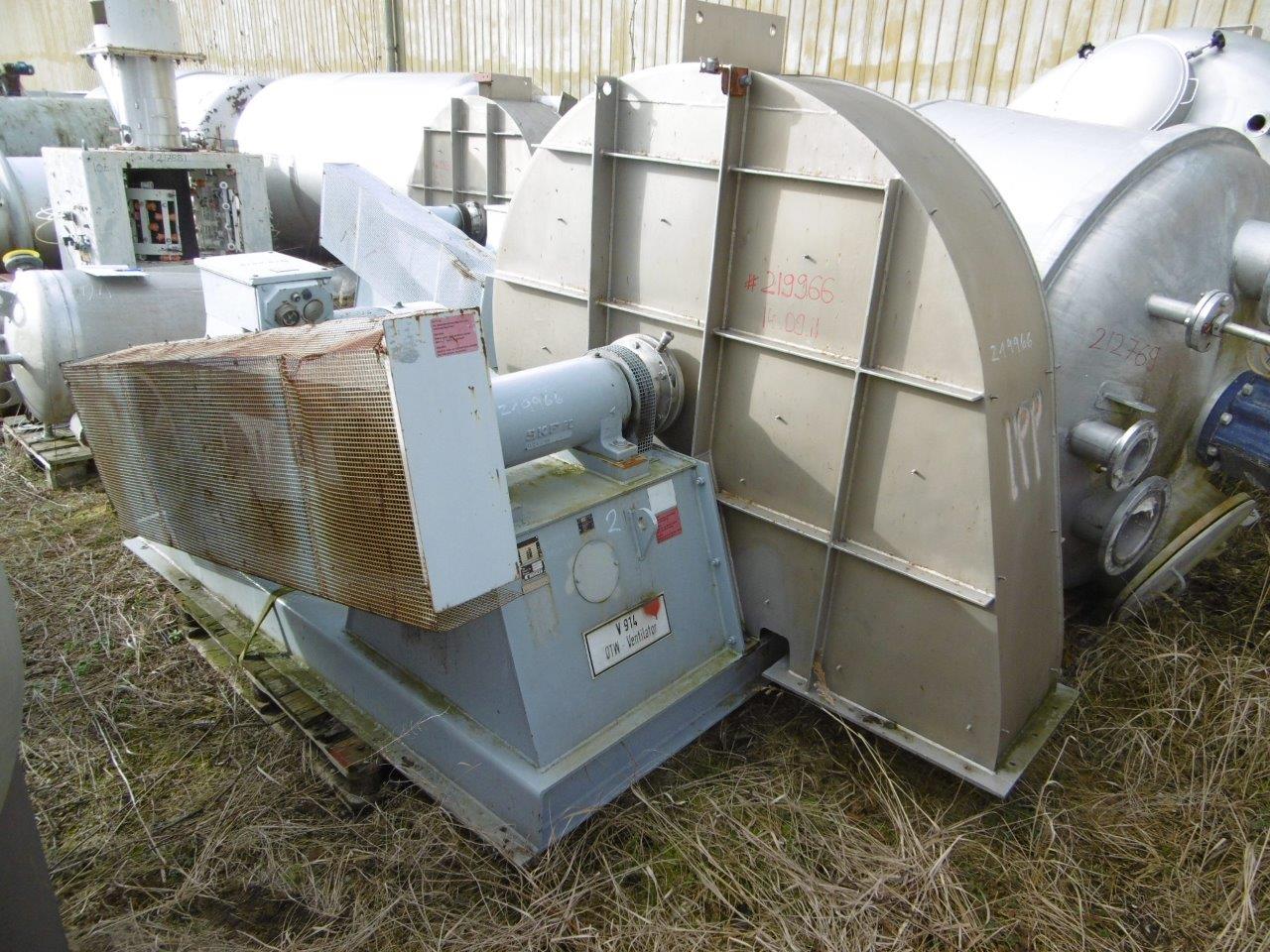  Blower 34,250 m3/h (20,150 CFM) Stainless Steel 321 For Sale - IPP# 219966