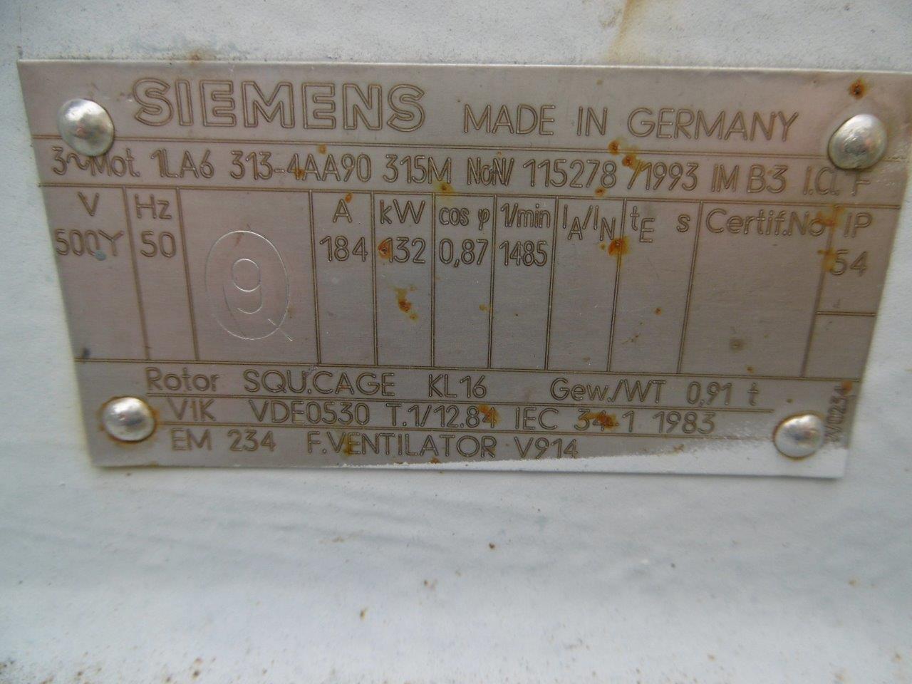   Blower 34,250 m3/h (20,150 CFM) Stainless Steel 321 For Sale - IPP# 219966