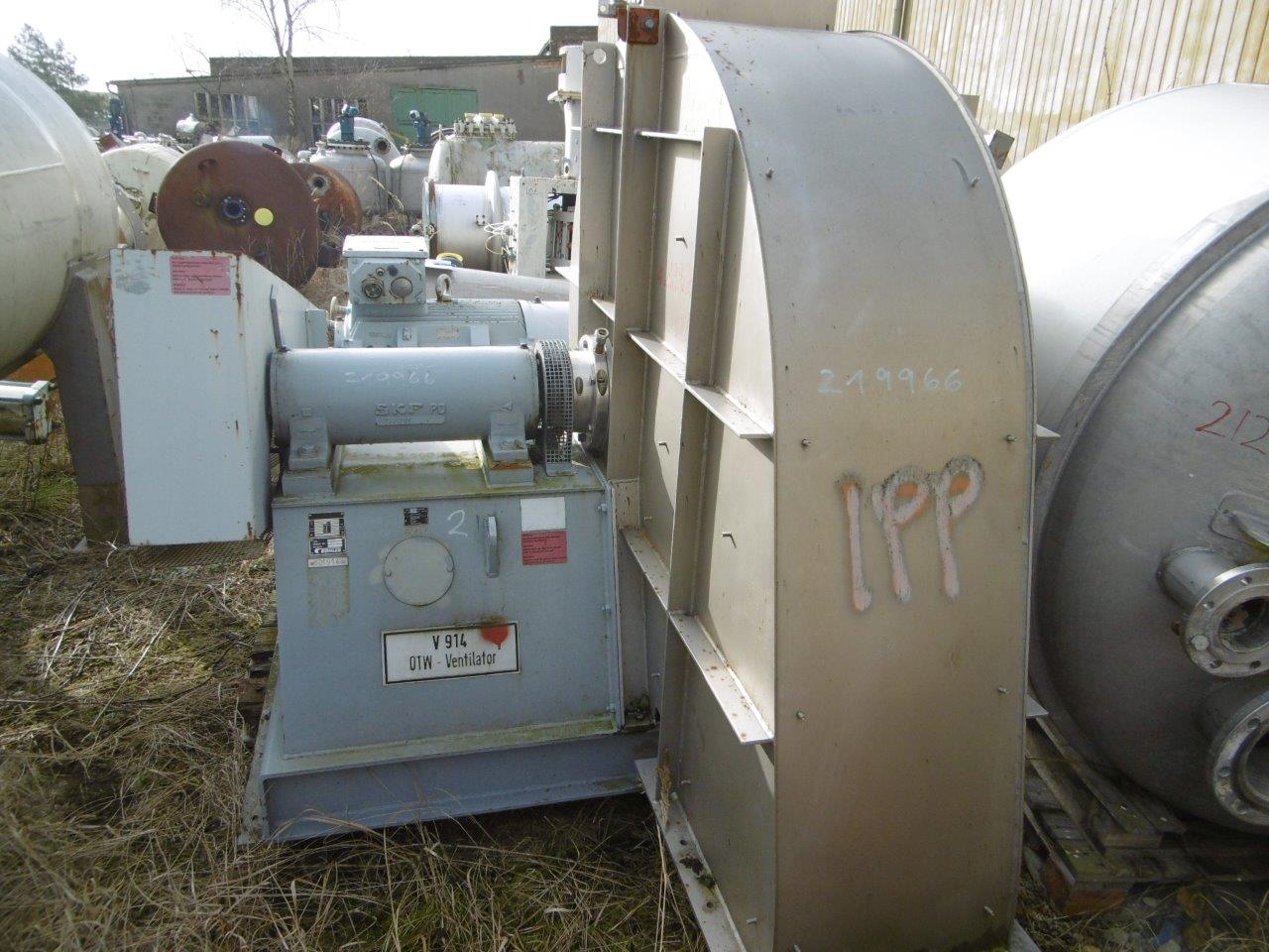   Blower 34,250 m3/h (20,150 CFM) Stainless Steel 321 For Sale - IPP# 219966