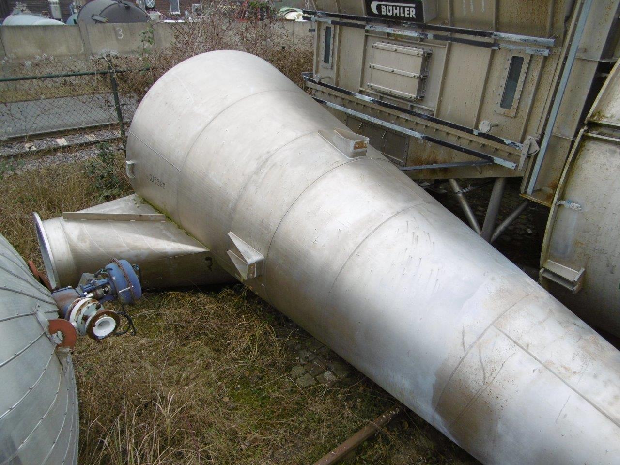  Stainless Steel 321 Cyclone Dust Collector 2,400 mm (94.5 in) For Sale - IPP# 219968