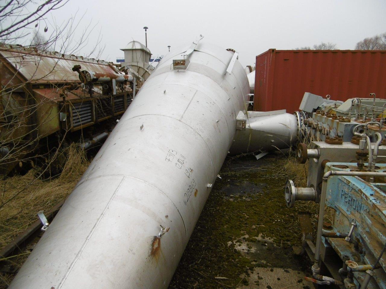  Stainless Steel 321 Cyclone Dust Collector 2,400 mm (94.5 in) For Sale - IPP# 219969