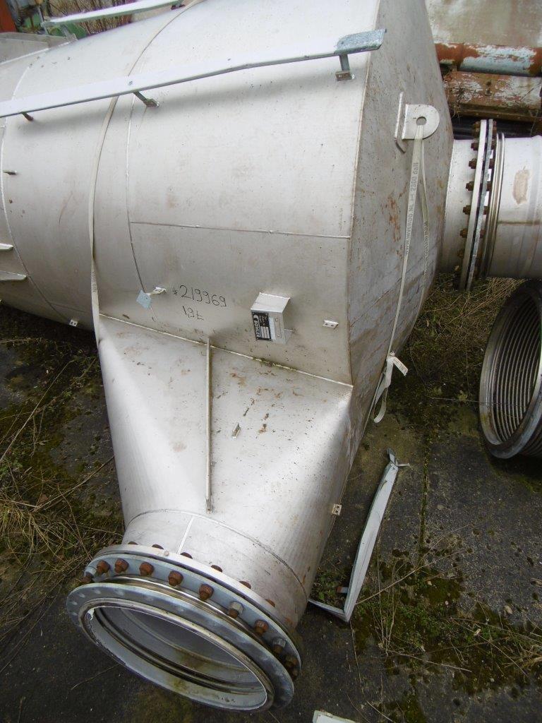  Stainless Steel 321 Cyclone Dust Collector 2,400 mm (94.5 in) For Sale - IPP# 219969