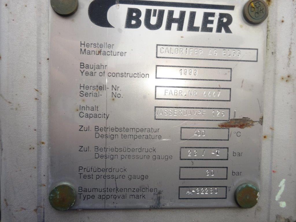  Shell and Tube Heat Exchanger 38 m² (409 ft²) Stainless Steel 321 For Sale - IPP# 219979