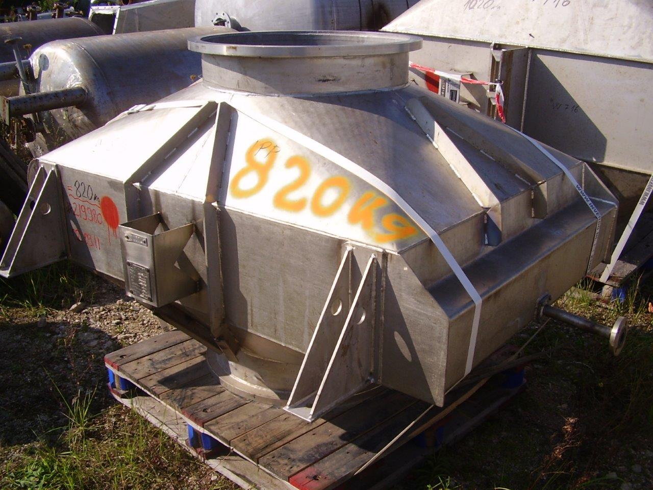 Stainless Steel 321 Buhler AG OTW-500-A-32280 Shell and Tube Heat Exchanger - IPP# 219980