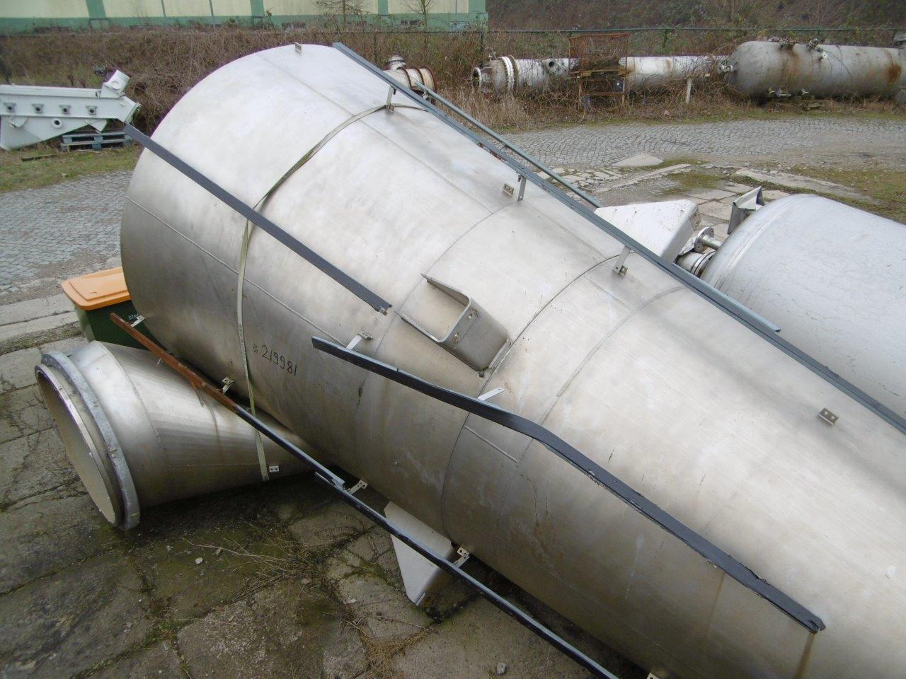 Stainless Steel 321 Cyclone Dust Collector 2,400 mm (94.5 in) For Sale - IPP# 219981