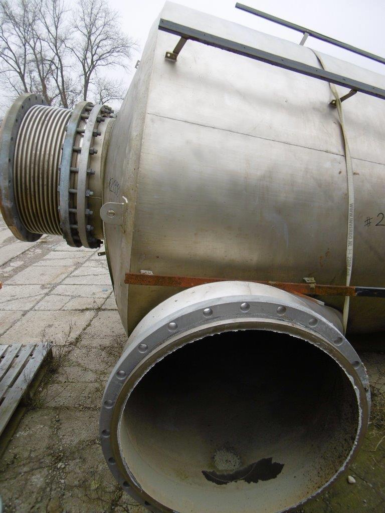  Stainless Steel 321 Cyclone Dust Collector 2,400 mm (94.5 in) For Sale - IPP# 219981