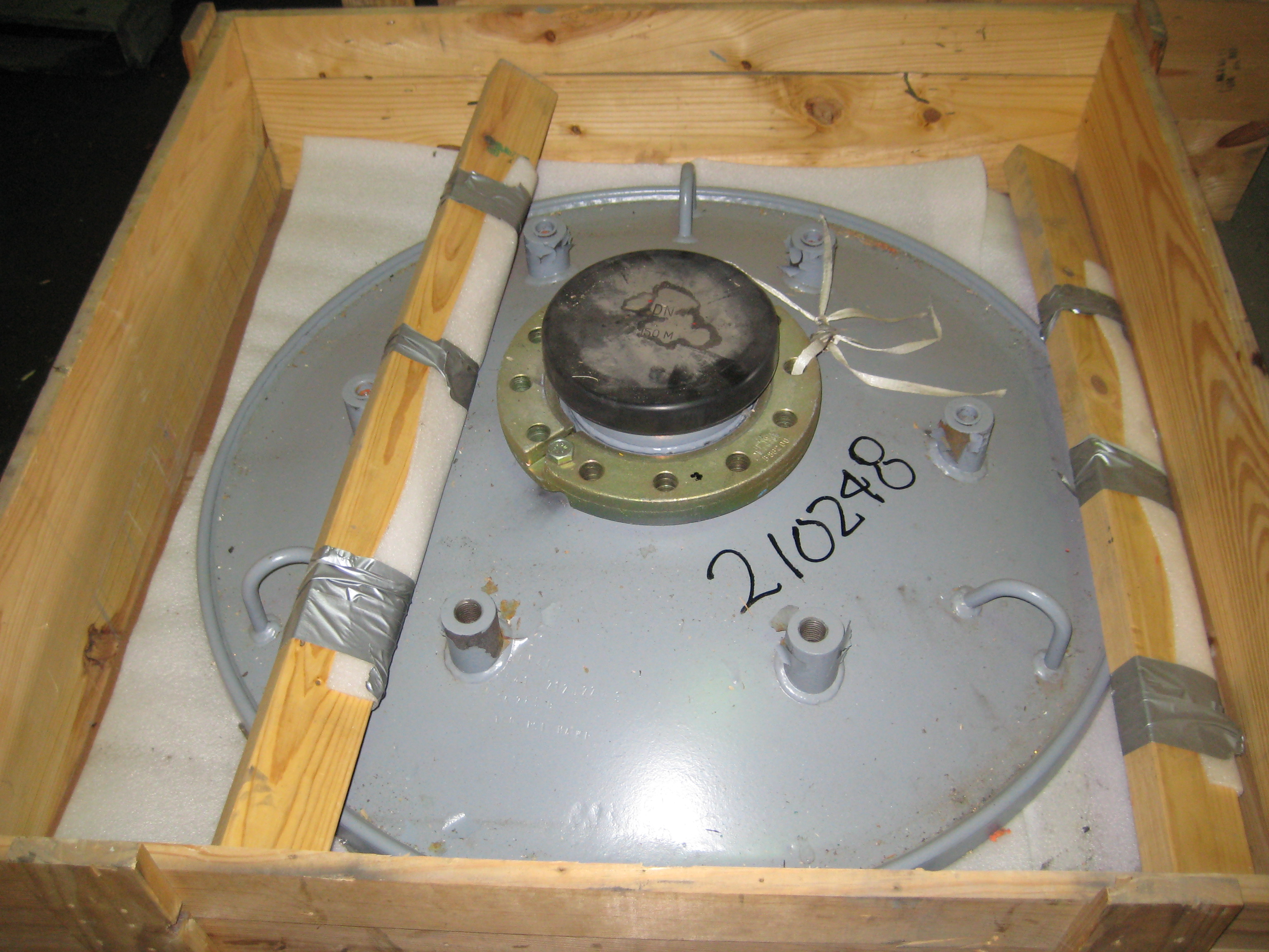 Unused Main Cover Glass Lined Parts 15,150 L (4,000 gallons) Glasslined For Sale - IPP# 210248