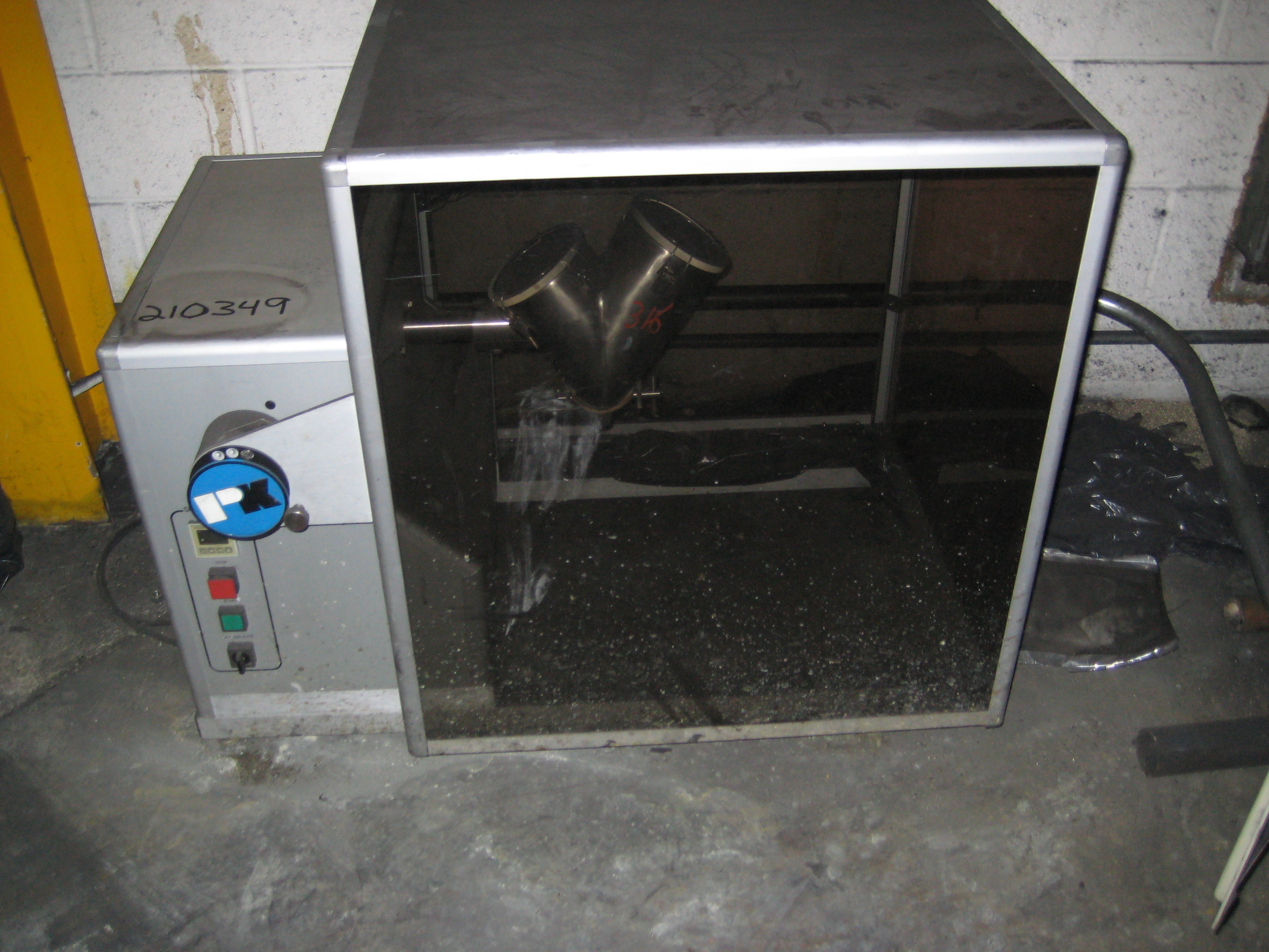   Mixer-Twin Shell & Double Cone 0.001 m3 (0.03 ft3) Stainless Steel 304 For Sale - IPP# 210349