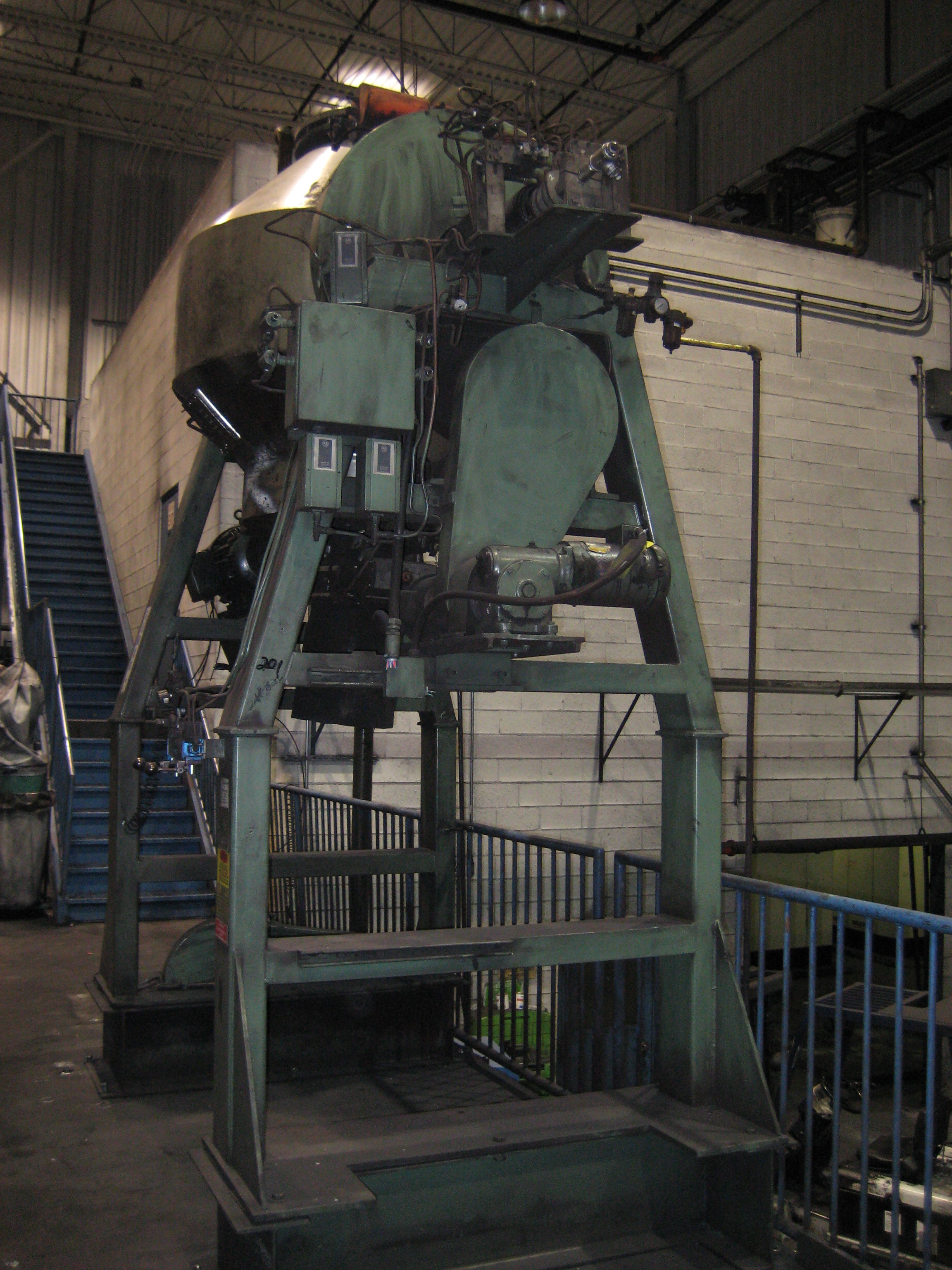 Stainless Steel 304 Gemco Gemcomatic Mixer-Twin Shell & Double Cone - IPP# 210327