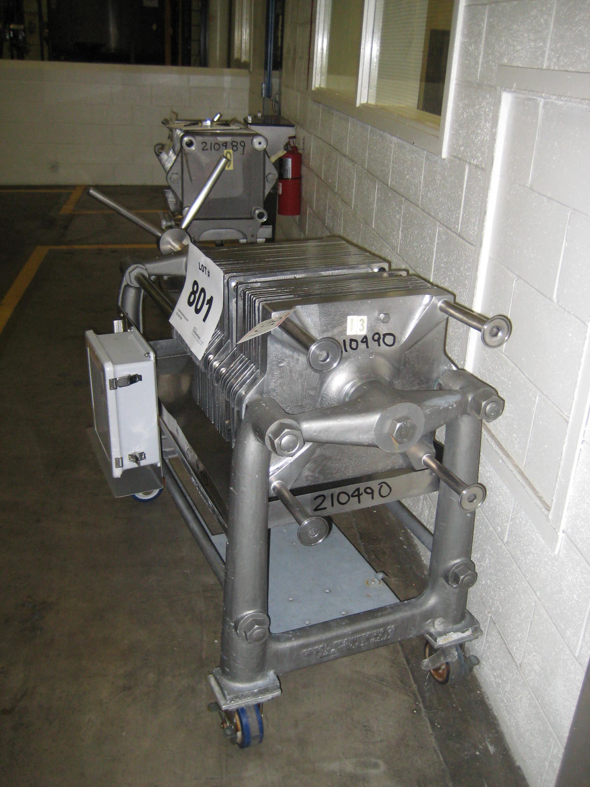 Stainless Steel 304 Ertel EUS-32 Press Filter - IPP# 210490