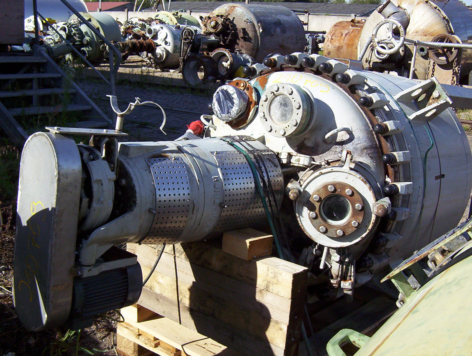 Glasslined DeDietrich AE Batch-Type Agitated Reactor - IPP# 210769