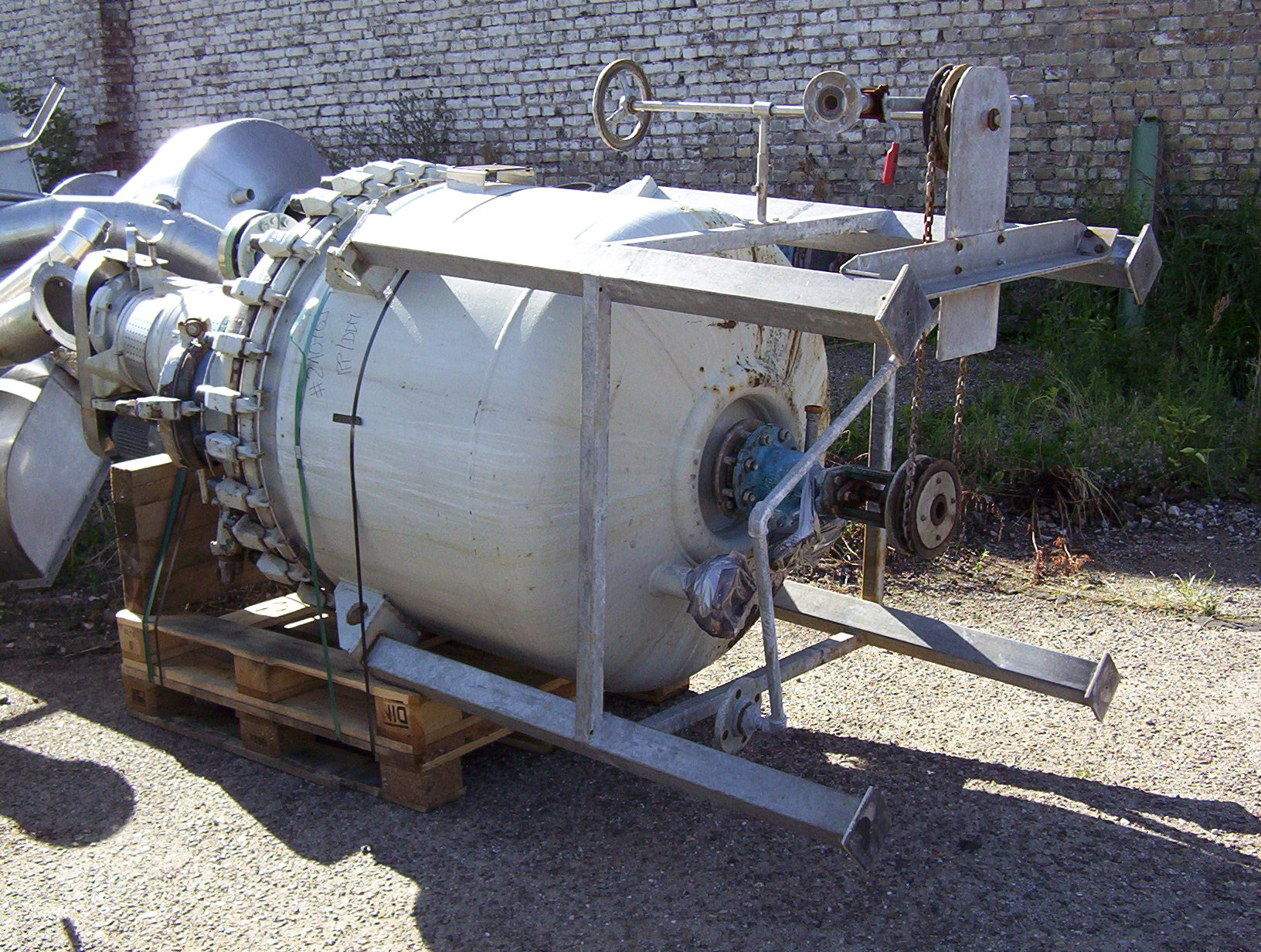 Glasslined DeDietrich AE Batch-Type Agitated Reactor - IPP# 210769