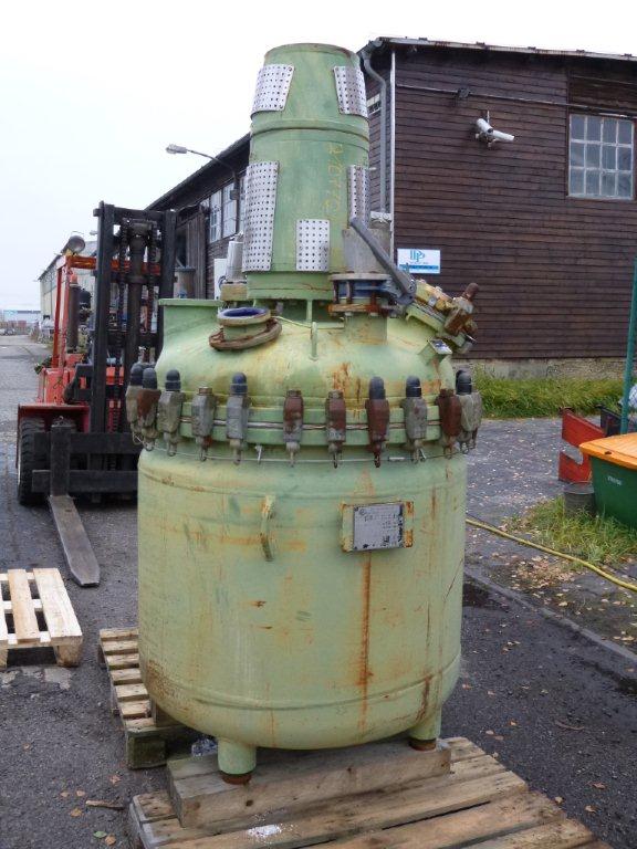 Glasslined DeDietrich AE Batch-Type Agitated Reactor - IPP# 210770