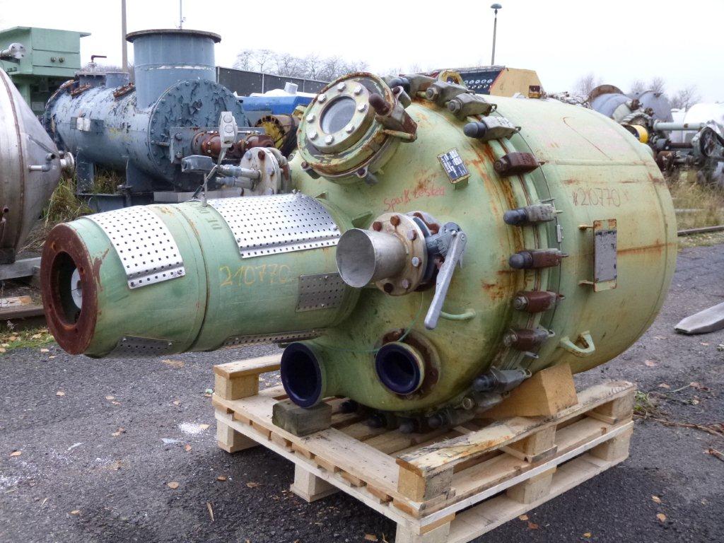 Glasslined DeDietrich AE Batch-Type Agitated Reactor - IPP# 210770