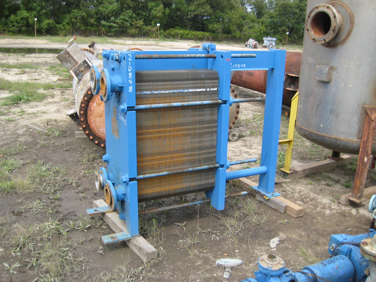 Stainless Steel 316 Hebeler Corp Plate and Frame Heat Exchanger - IPP# 210848