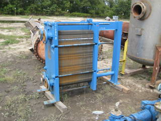 Stainless Steel 316 Hebeler Corp Plate and Frame Heat Exchanger