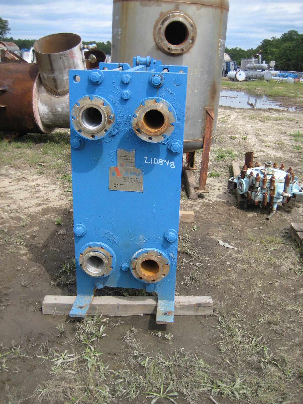 Stainless Steel 316 Hebeler Corp Plate and Frame Heat Exchanger - IPP# 210848