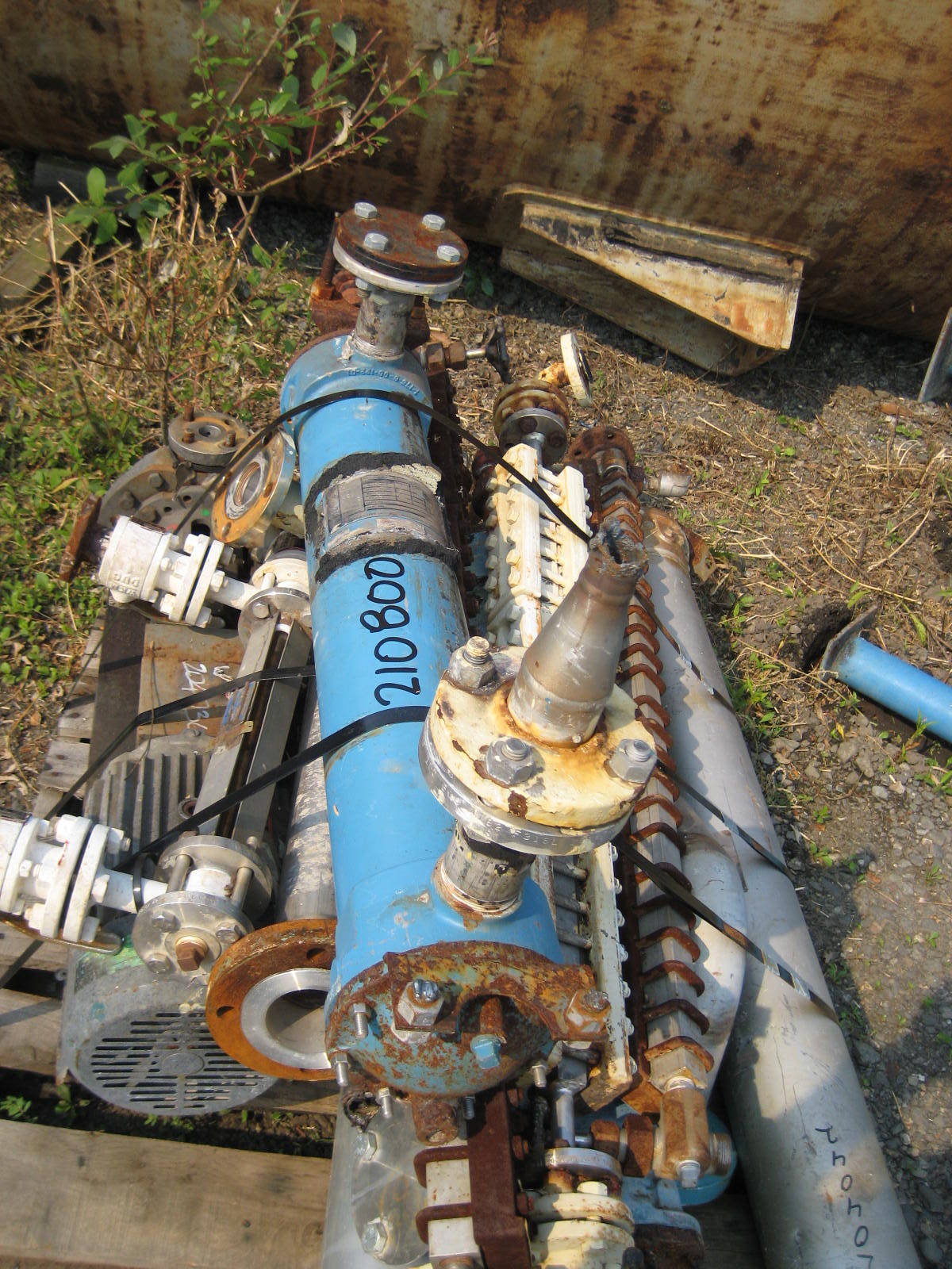 Stainless Steel 316 ITT Standard Shell and Tube Heat Exchanger - IPP# 210800