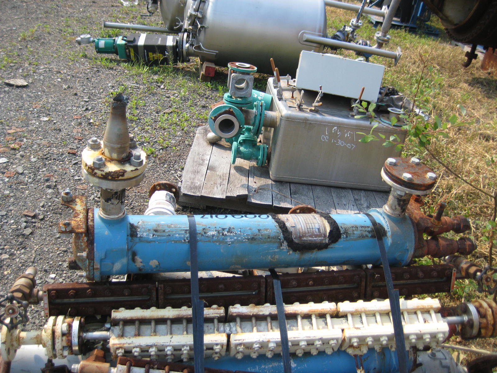 Stainless Steel 316 ITT Standard Shell and Tube Heat Exchanger - IPP# 210800