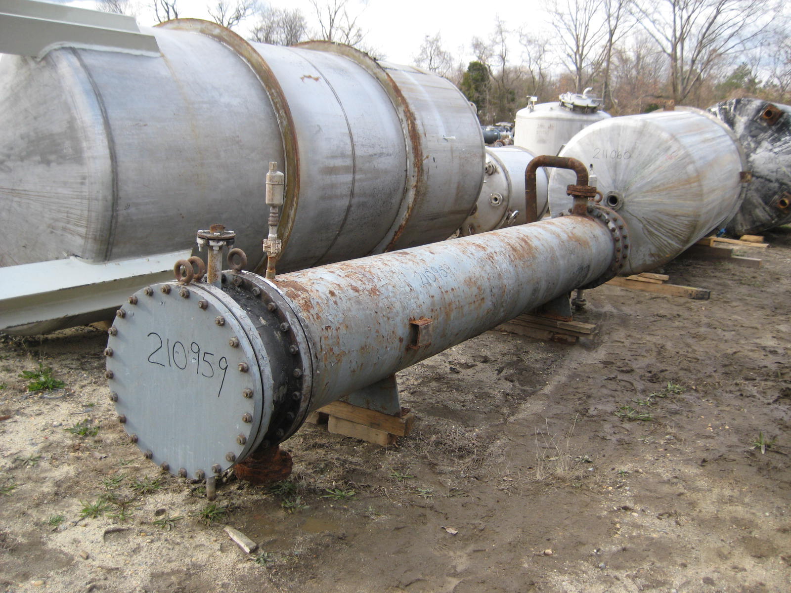 Stainless Steel 304 Manning and Lewis Shell and Tube Heat Exchanger - IPP# 210959