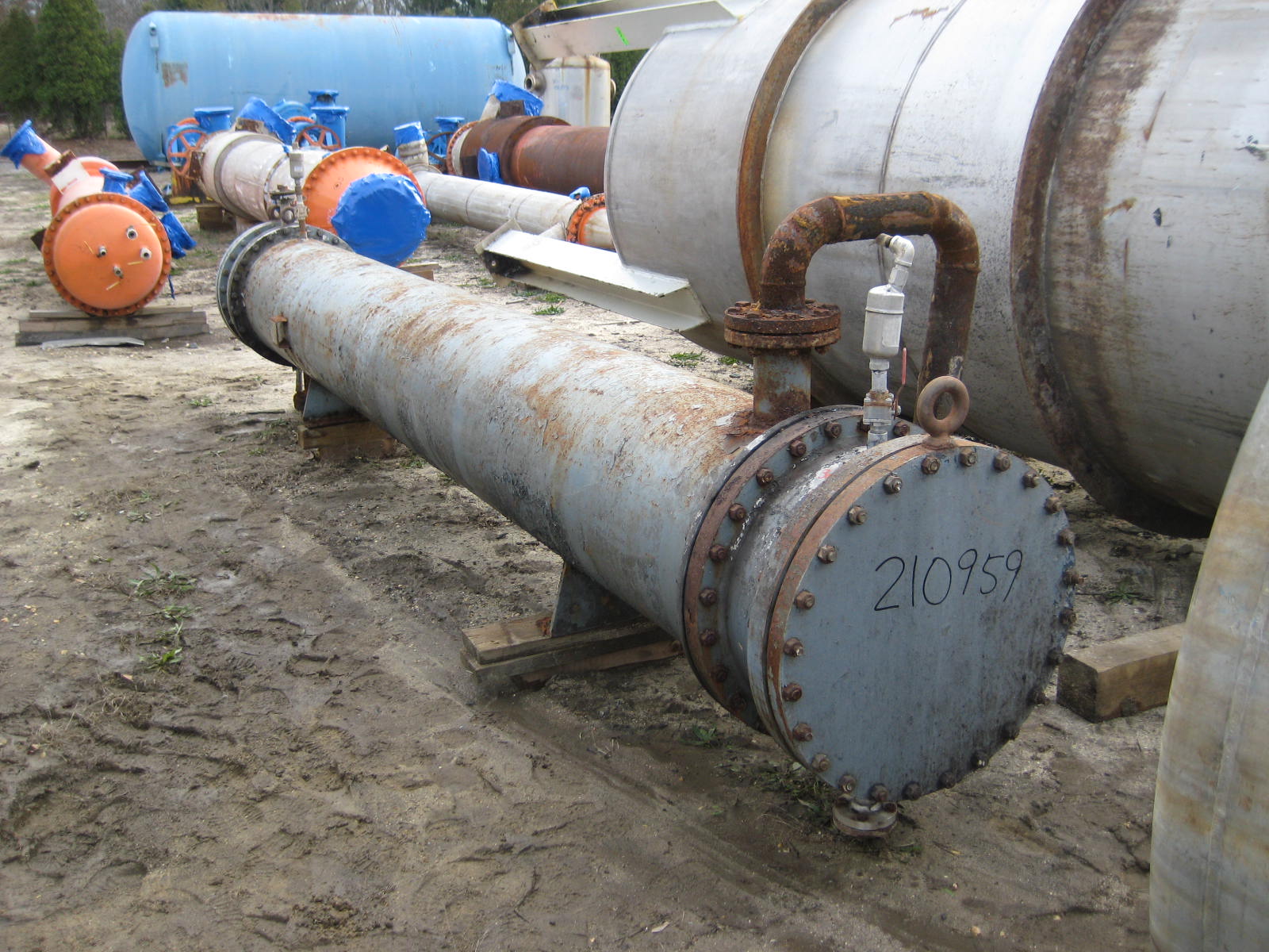 Stainless Steel 304 Manning and Lewis Shell and Tube Heat Exchanger - IPP# 210959