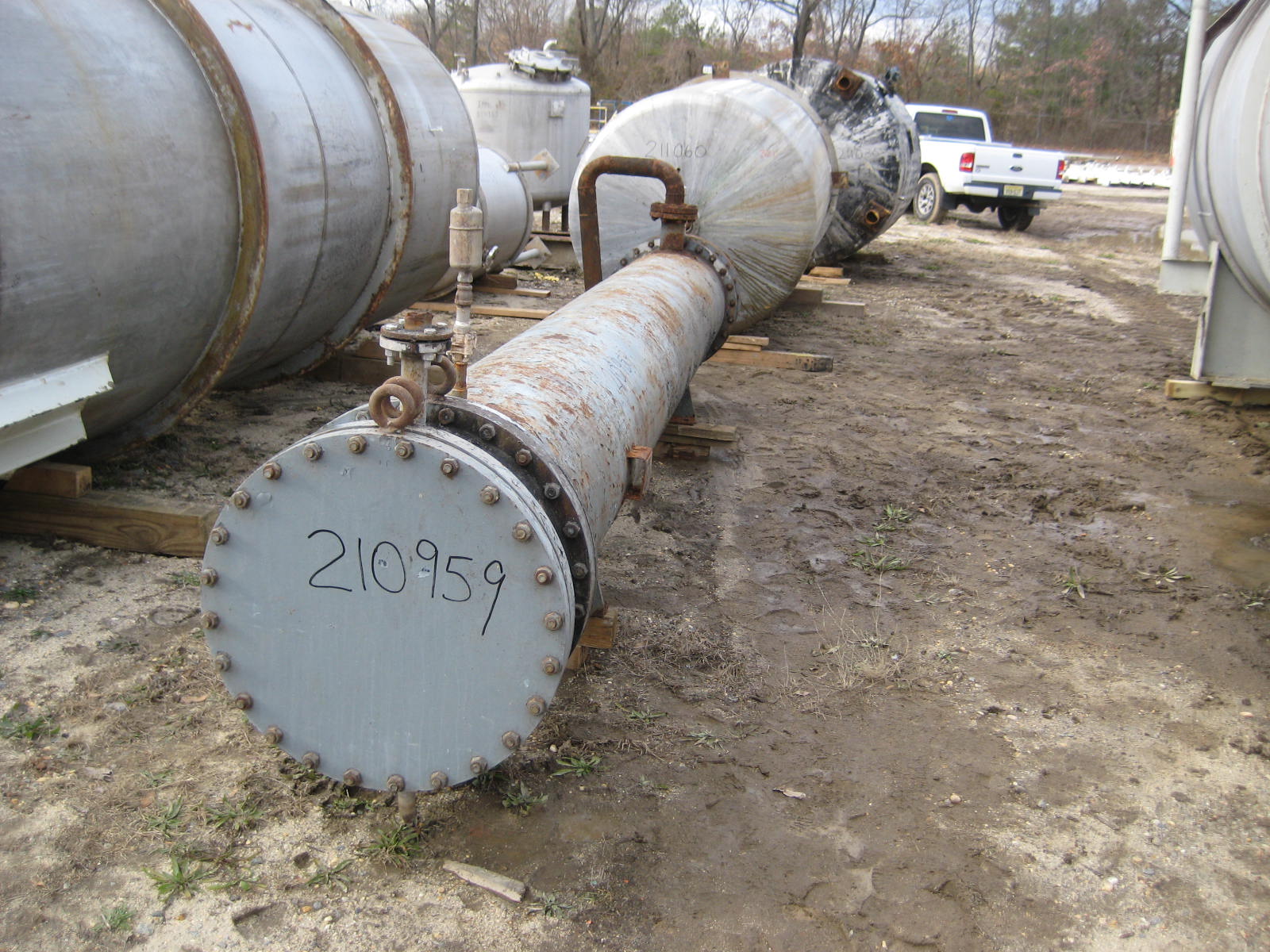 Stainless Steel 304 Manning and Lewis Shell and Tube Heat Exchanger - IPP# 210959