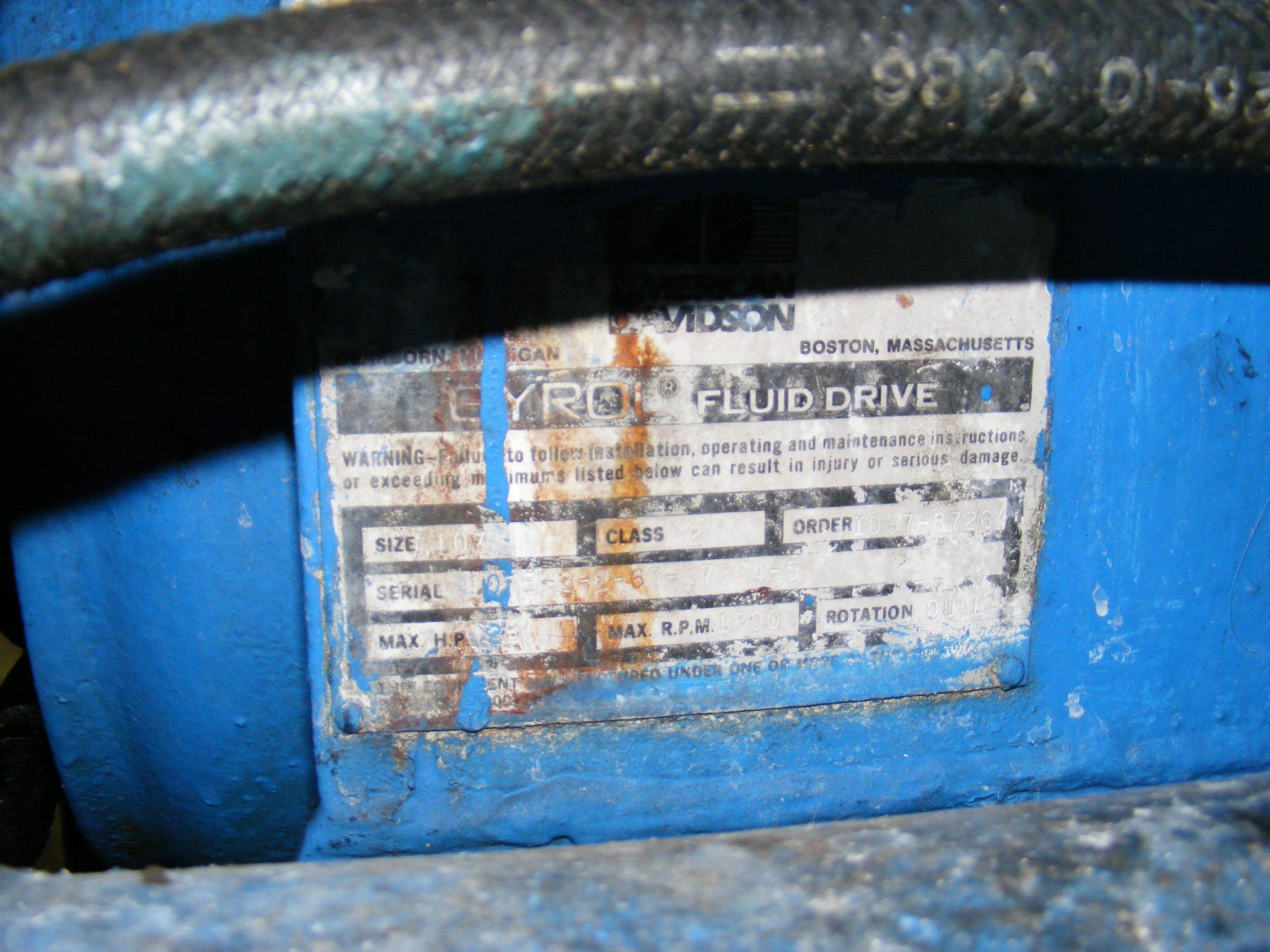  Stainless Steel 316  Centrifuge-Misc. & Hydraulic 11.2 kW (15 HP) For Sale - IPP# 211052